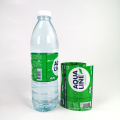 Étiquette de manches rétractable en plastique étanche personnalisée pour les bouteilles d&#39;eau pure